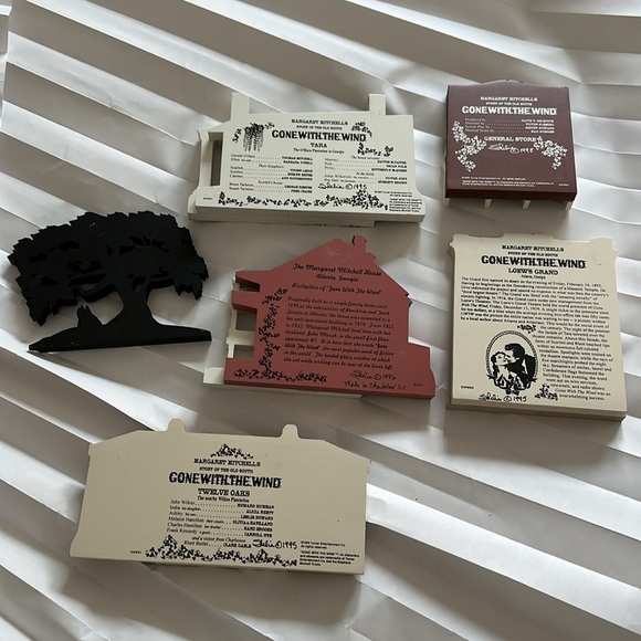 Collectible Shelia  Gone with the Wind  set of 6. - Picture 3 of 13